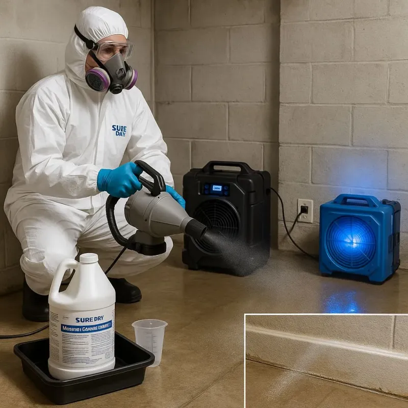 Sanitization and Odor Removal process in Milan, IL